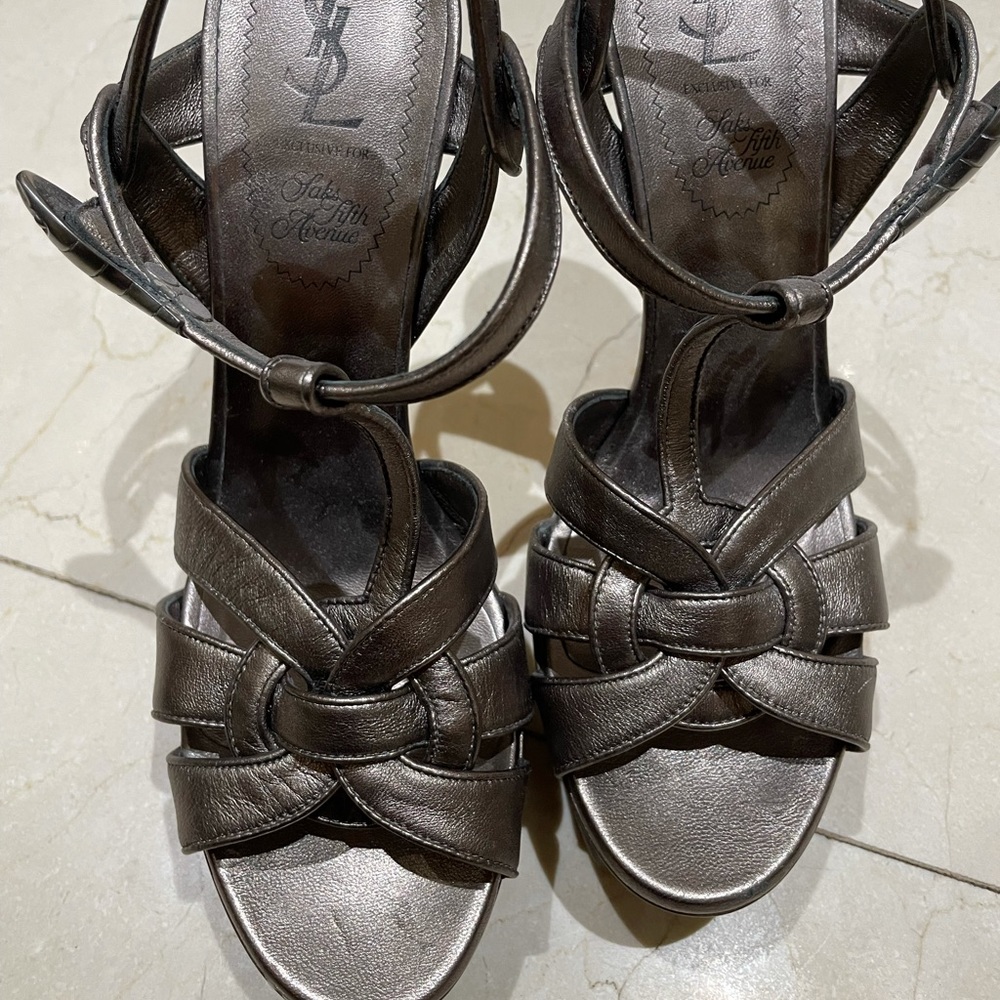 Yves Saint Laurent tribute heels